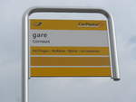 (224'019) - PostAuto-Haltestelle - Cornaux, gare - am 7.