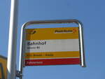 (225'825) - PostAuto-Haltestelle - Brienz BE, Bahnhof - am 11.