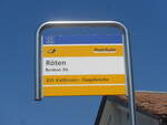 (227'769) - PostAuto-Haltestelle - Benken SG, R�ten - am 4. September 2021