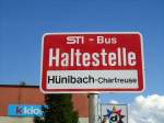 (128'218) - STI-Haltestelle - H�nibach, H�nibach-Chartreuse - am 1.