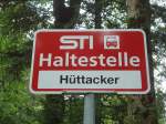 (128'762) - STI-Haltestelle - Homberg, H�ttacker - am 15.