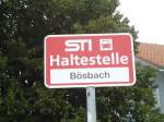(129'521) - STI-Haltestelle - Steffisburg, B�sbach - am 6.
