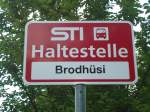 (134'644) - STI-Haltestelle - Wimmis, Brodh�si - am 2.