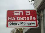 (136'621) - STI-Haltestelle - Fahrni, Obere M�rggen - am 17.