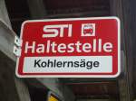 (136'753) - STI-Haltestelle - Heiligenschwendi, Kohlerns�ge - am 20.