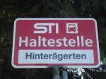 (136'783) - STI-Haltestelle - Heimenschwand, Hinter�gerten - am 21.