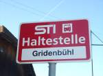 (136'786) - STI-Haltestelle - Linden, Gridenb�hl - am 21.