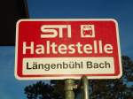 (136'798) - STI-Haltestelle - L�ngenb�hl, L�ngenb�hl Bach - am 22.