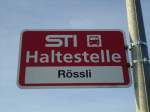 (136'803) - STI-Haltestelle - Wattenwil, R�ssli - am 22.