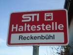 (136'817) - STI-Haltestelle - Blumenstein, Reckenb�hl - am 22.