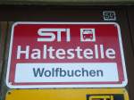 (136'844) - STI-Haltestelle - Oberstocken, Wolfbuchen - am 22.