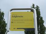 (160'728) - STI-Haltestelle - Steffisburg, Zulgbr�cke - am 23.