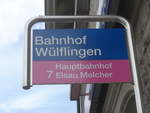 (217'441) - SW-Haltestelle - Winterthur, Bahnhof W�lflingen - am 30.