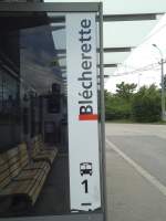 (138'737) - TL-Haltestelle - Lausanne, Bl�cherette - am 13.