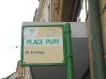 (129'527) - TN-Haltestelle - Neuch�tel, Place Pury - am 6.
