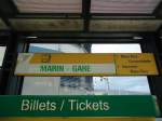 (130'251) - TN-Haltestelle - Marin, Gare - am 4.
