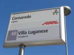 (155'225) - TPL-Haltestelle - Lugano, Cornaredo - am 13. September 2014