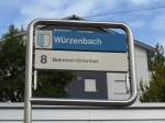 (164'865) - VBL-Haltestelle - Luzern, W�rzenbach - am 16.