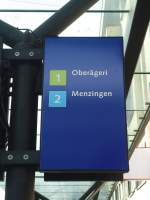 (138'045) - ZVB-Haltestelle - Zug, Bahnhof - am 6.
