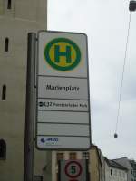 (128'602) - Bus-Haltestelle - M�nchen, Marienplatz - am 11.