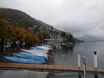 (242'747) - Boote auf dem Luganersee am 16. November 2022 in Campione