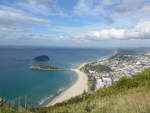 (190'733) - Ausblick vom Mount Maunganui am 21.