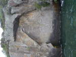 (191'272) - Der Maori-Felsen im Lake Taupo am 24.