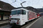 (283'300) - zb-Lokomotive - Nr. 101'965-2 - am 19. Dezember 2025 im Bahnhof Meiringen