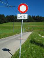 (134'960) - Fahrverbot (ausgenommen T.C.