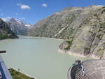 (195'247) - Der Grimselsee mit Staumauer am 29.