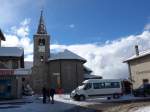 (158'786) - Die Kirche in Gr�chen am 15.