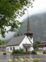 (162'478) - Die Kirche Kandersteg am 23.
