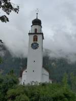 (165'245) - Die Kirche Andeer am 19.