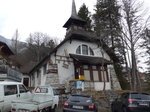 (169'532) - Die Englische Kirche von Adelboden am 27.