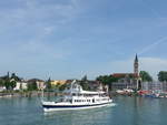 (193'347) - Motorboot Z�rich und Kirche in Romanshorn am 26.