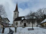 (245'687) - Kirche La C�te-aux-F�es am 2.