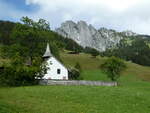 (252'182) - Das Kirchlein Abl�ndschen am 1.