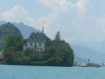 (219'278) - Schloss Seeburg mit Brienzersee am 1.