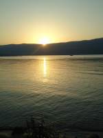 (140'842) - Abendstimmung am Neuenburgersee am 24.