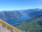 (144'849) - Aussicht vom Niesen auf den Thuner- und Brienzersee am 19.