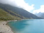 (220'520) - Der Stausee Lac de Moiry am 6.