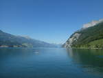 (238'222) - Der Walensee am 17.