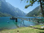 (238'247) - Der Kl�ntalersee mit Steg am 17.