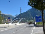 (173'688) - Die Rhonebr�cke am 7.