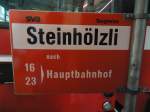 (140'094) - SVB-Haltestelle - Bern, Steinh�lzli - am 24.