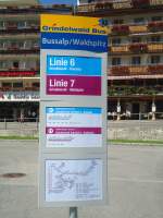 (134'759) - Grindelwald Bus-Haltestelle - Grindelwald, Bahnhof - am 3.