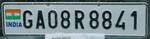 (242'126) - Autonummer aus Indien - GA08R8841 - am 5.