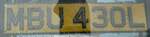 (242'127) - Autonummer aus England - MBU 430L - am 5.