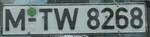 (242'146) - Autonummer aus Deutschland - M-TW 8268 - am 5.