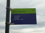 (129'127) - bls-bus-Haltestelle - Spiez, Bahnhof - am 23.